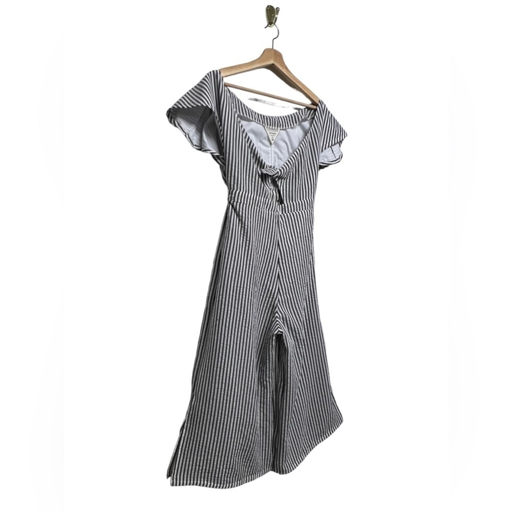 Conrado Johanna Jumpsuit Grey White Stripe Xs — image 6 of 8